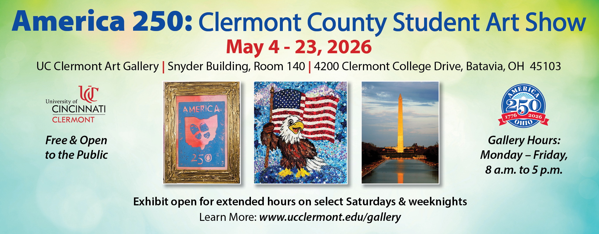 America 250 Student Art Show