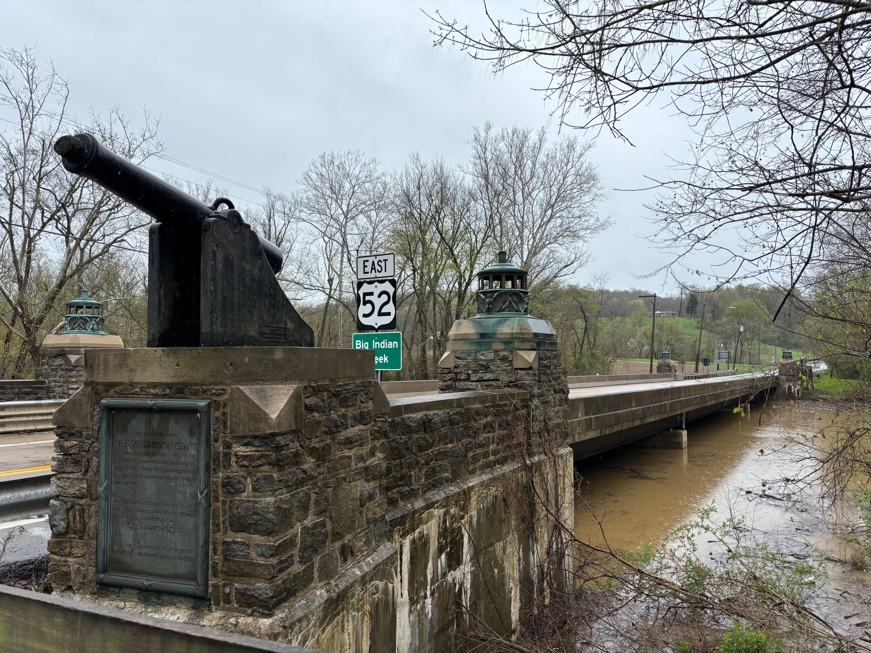 Pt. Pleasant bridge near flood