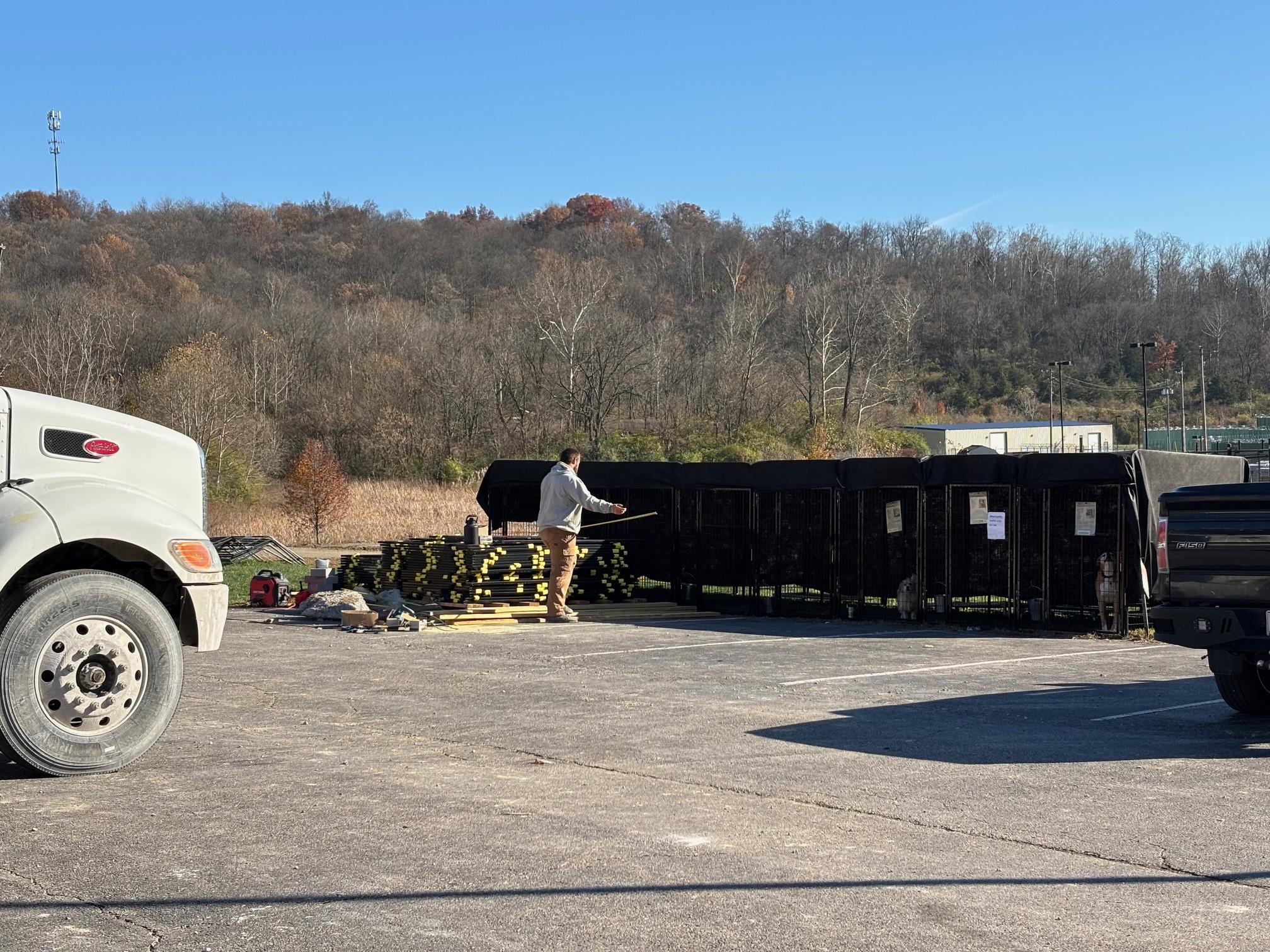 Outdoor kennel update