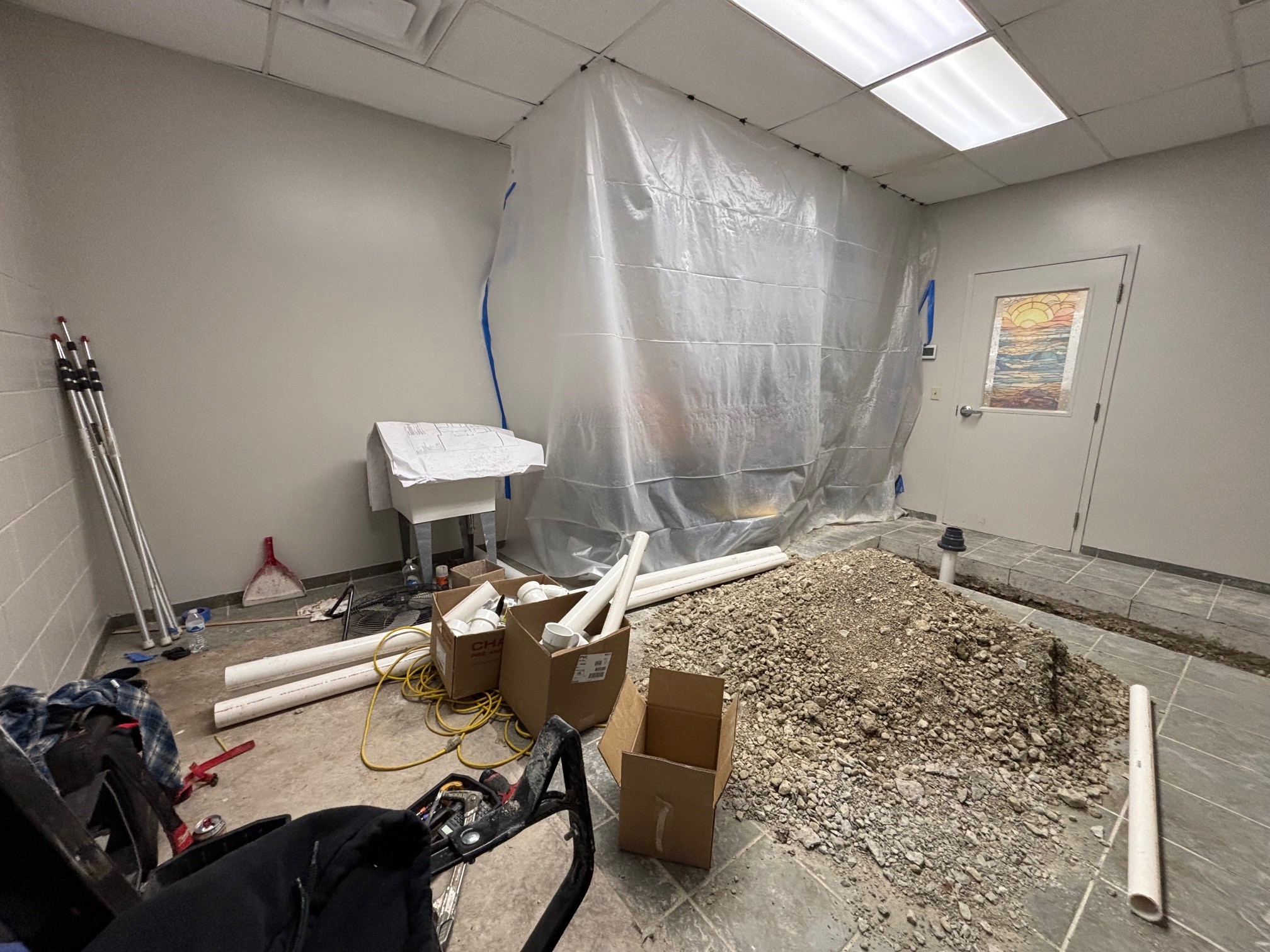 Animal Shelter washer and dryer progress