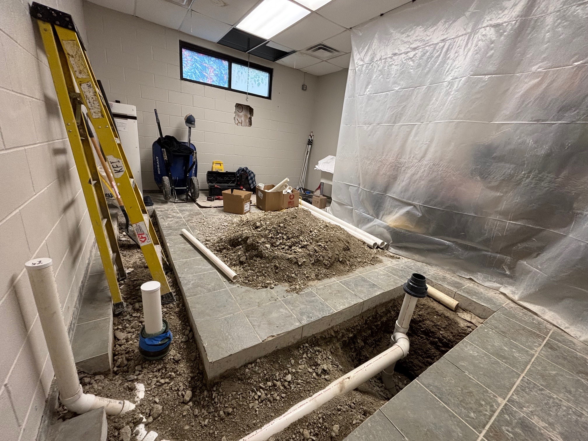 Animal Shelter washer and dryer progress